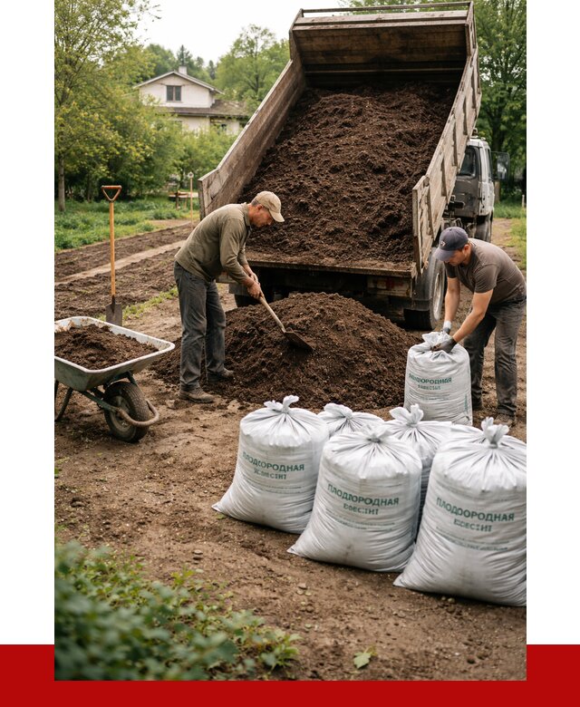 Плодородная смесь в Кушве от 4311 р./куб с доставкой | ПРОНЕРУДКшв