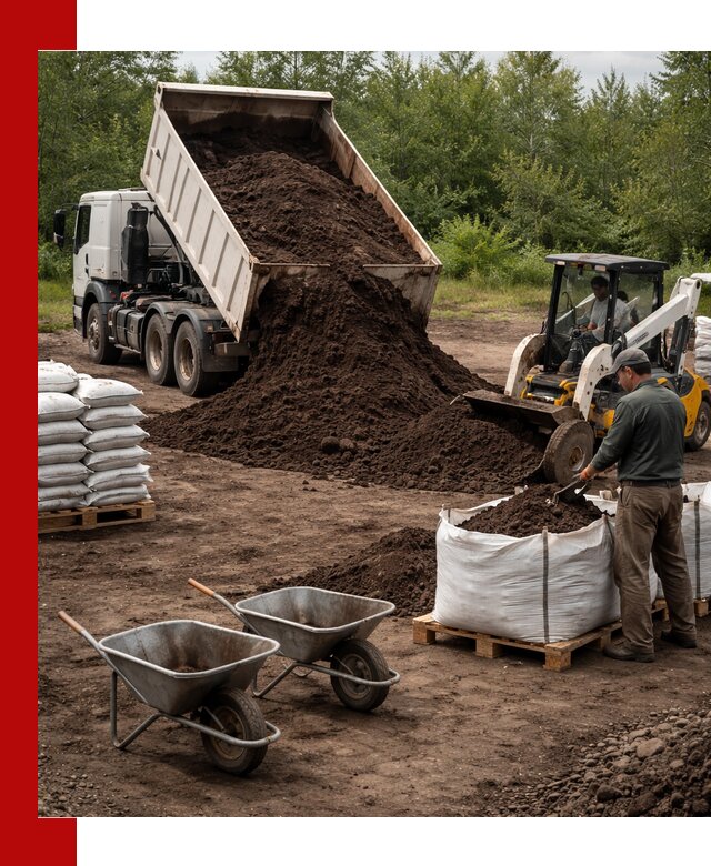 Доставка и продажа торфогрунта в Кушве оптом и в розницу