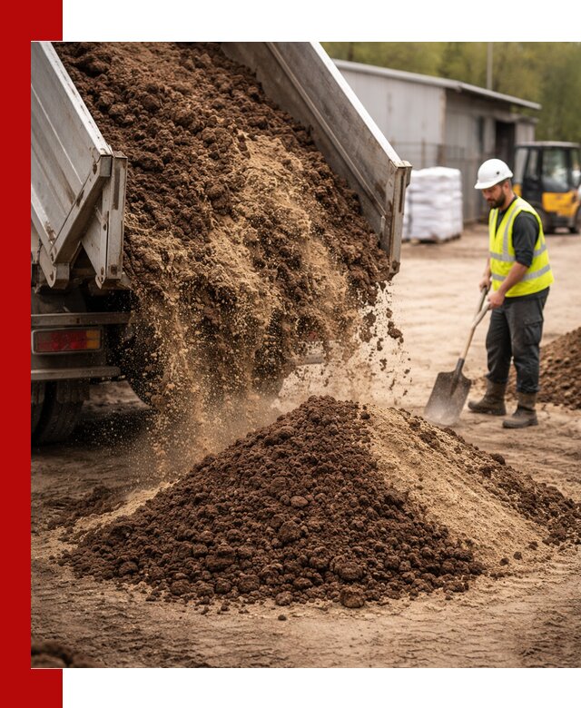 Доставка торфо-песчаной смеси в Кушве для строительства и озеленения