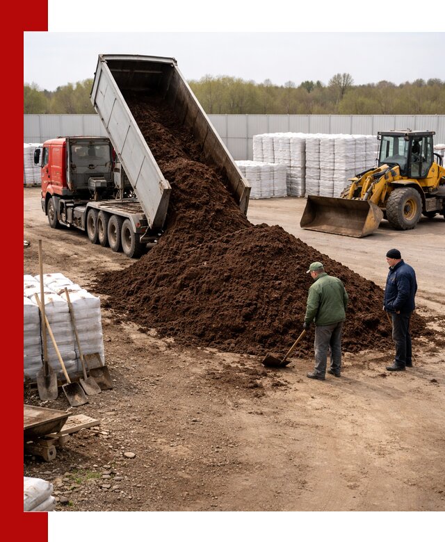 Доставка торфяных смесей оптом и в розницу в Кушве