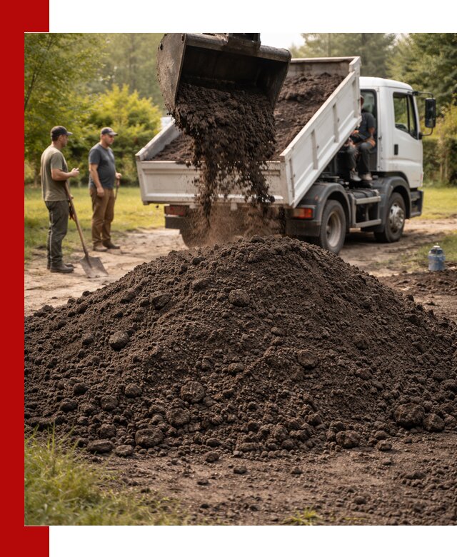 Доставка и продажа чернозема в Кушве оптом и в розницу