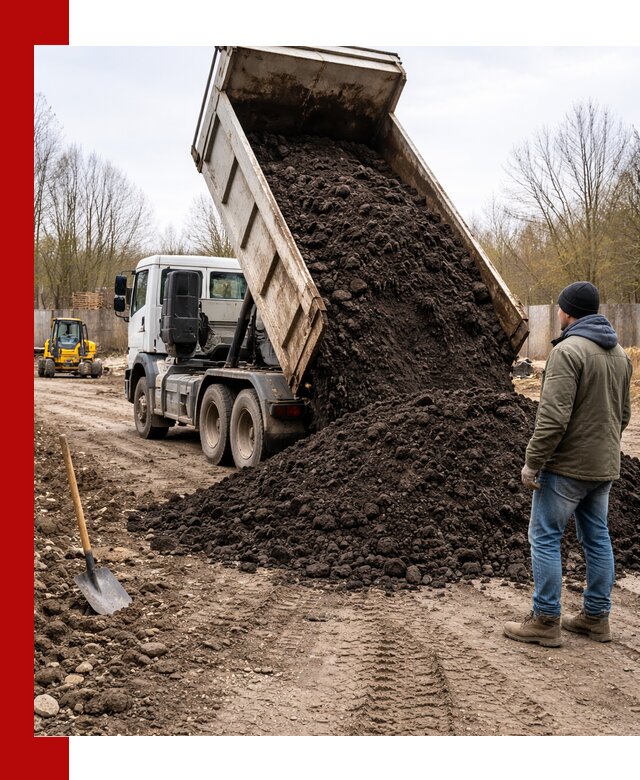 Доставка чернозема навалом в Кушве быстро и выгодно