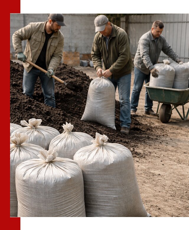 Купить чернозем в мешках с доставкой в Кушве