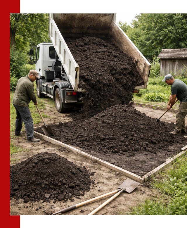 Купить чистый чернозем для огорода с доставкой в Кушве