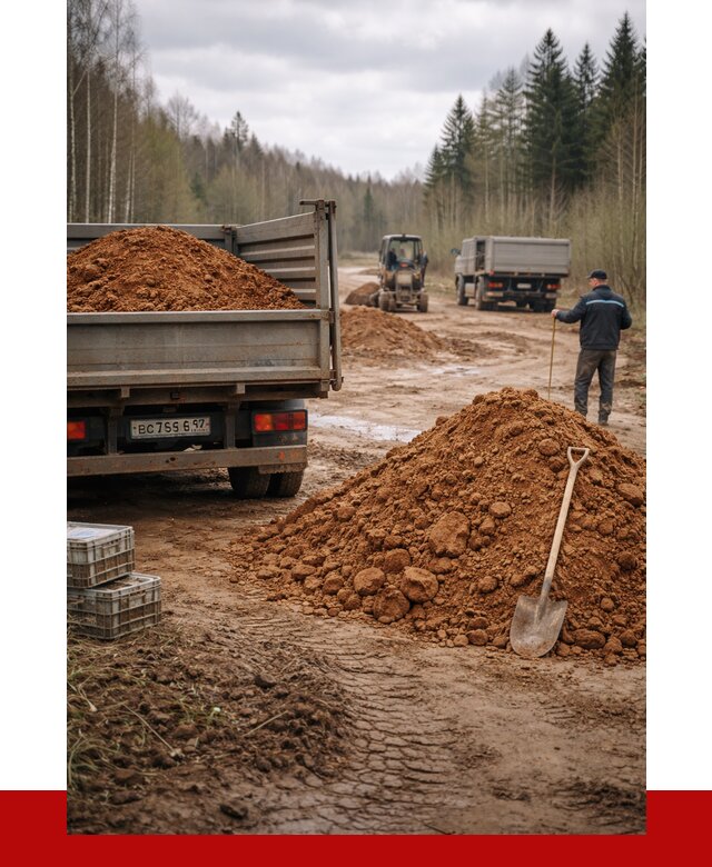 Глина и суглинки в Кушве от 4619 р. за куб | ПРОНЕРУДКшв