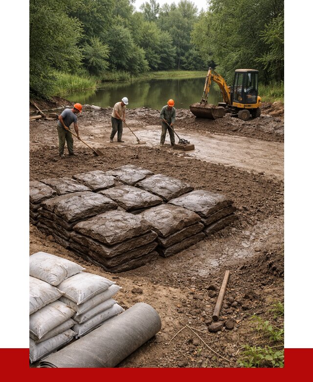 Купить глину для пруда в Кушве от 4619 р. с доставкой | ПРОНЕРУДКшв