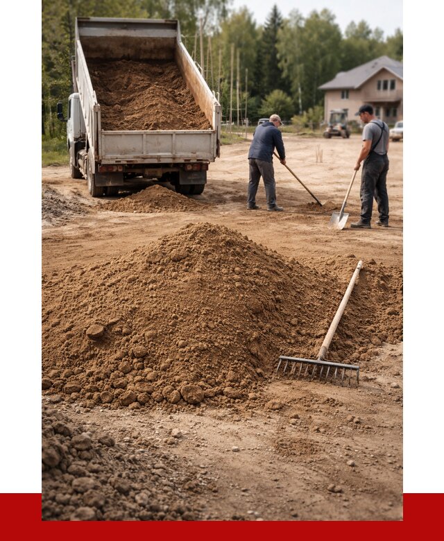 Суглинок для планировки в Кушве с доставкой от 4311 р. | ПРОНЕРУДКшв