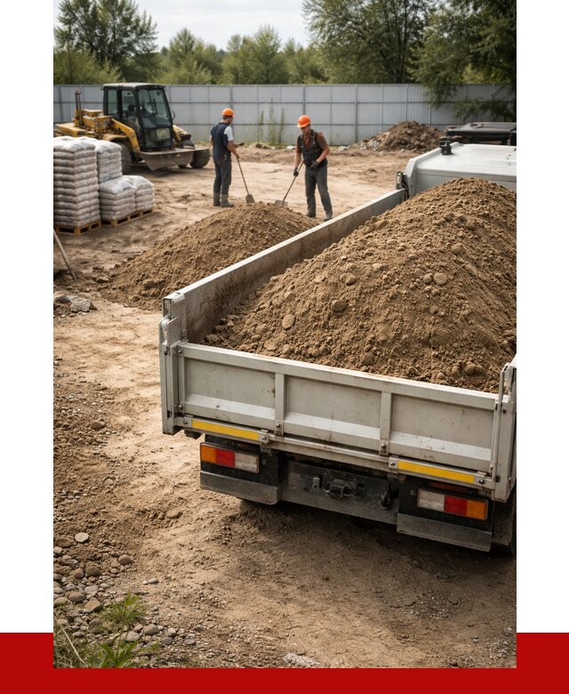 Супесь с доставкой в Кушве от 2515 р. за куб | ПРОНЕРУДКшв