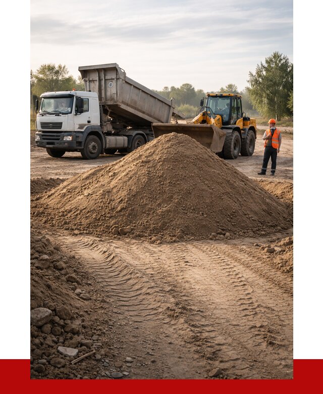 Купить песчаный грунт с доставкой в Кушве от 4311 р. | ПРОНЕРУДКшв