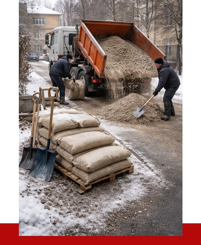 Противогололедные материалы оптом в Кушве от 4311 р. | ПРОНЕРУДКшв