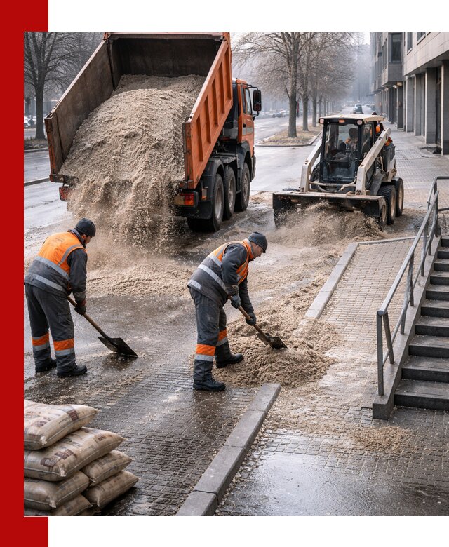 Поставка противогололедных материалов в Кушве