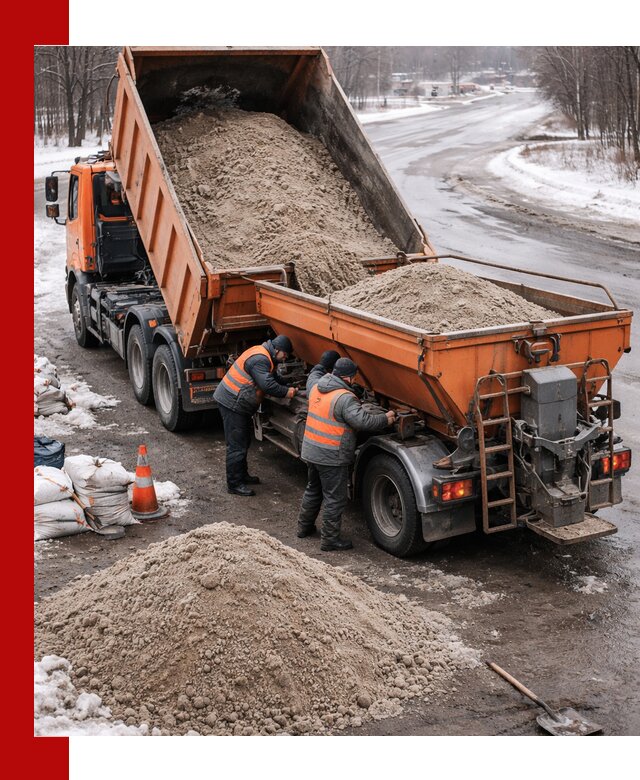 Поставка и вывоз пескосоля в Кушве оптом и в розницу
