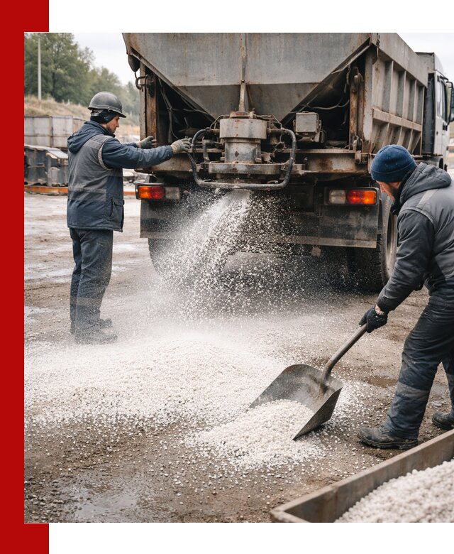 Доставка и продажа хлористого кальция в Кушве