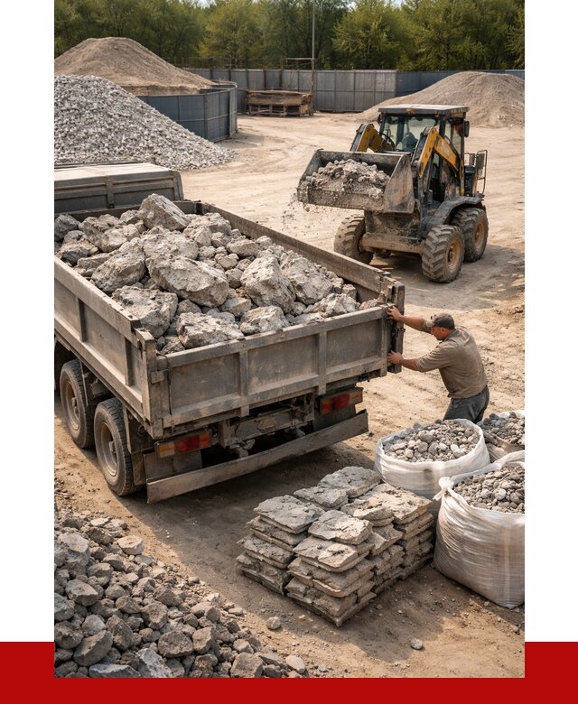 Купить бой бетона с доставкой в Кушве от 4927 р. | ПРОНЕРУДКшв