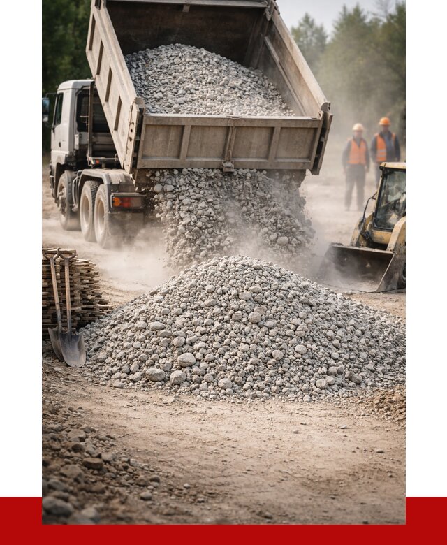 Купить дробленый бетон в Кушве от 1745 р./куб | ПРОНЕРУДКшв