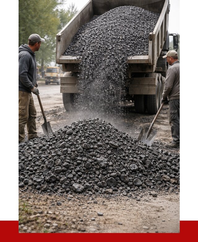 Дробленый асфальт в Кушве от 2874 р. с доставкой | ПРОНЕРУДКшв