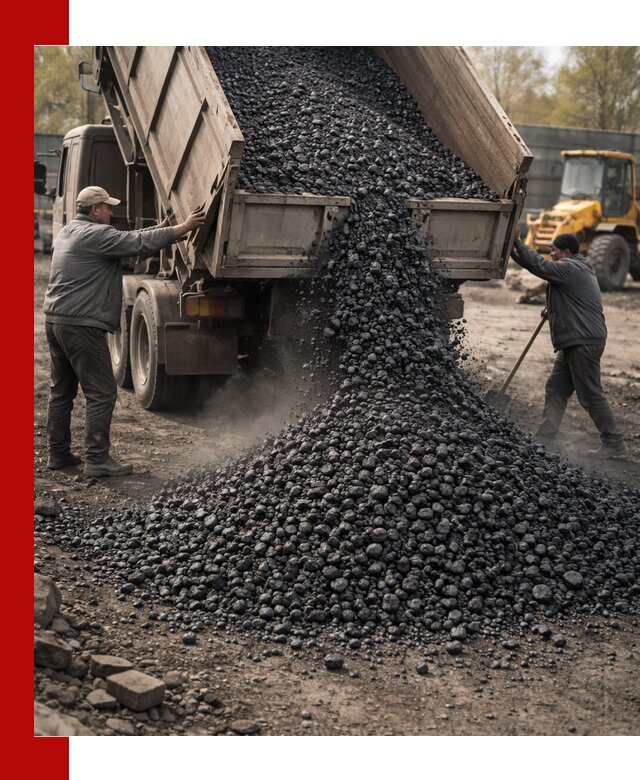 Доставка угля семечка самосвалами в Кушве