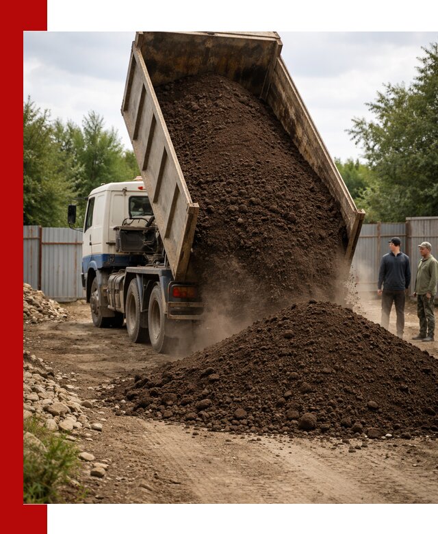 Доставка самосвалом 10 кубов в Кушве быстро и надёжно