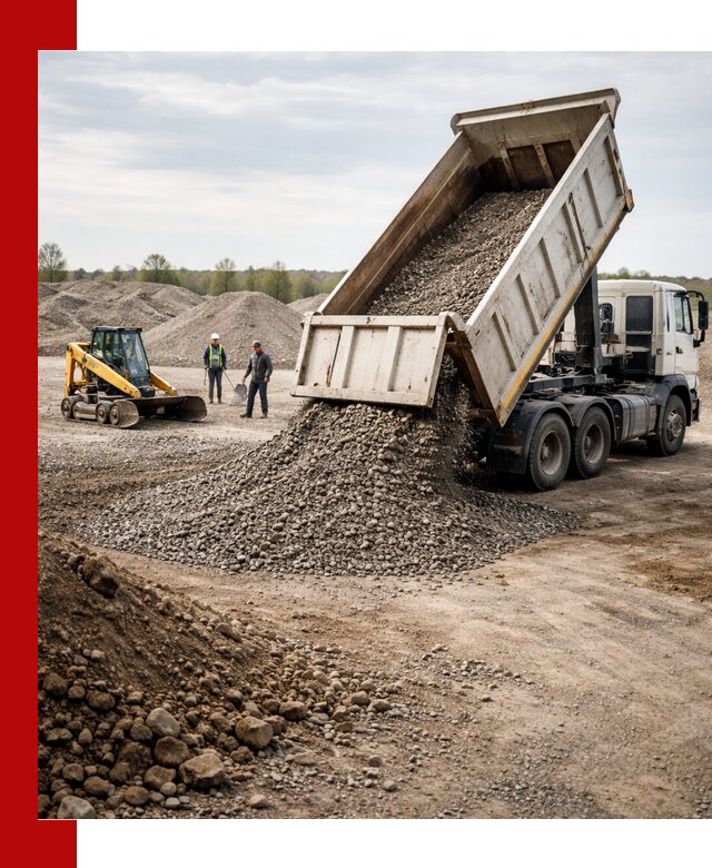 Доставка самосвалом 25 м³ в Кушве быстро и надежно