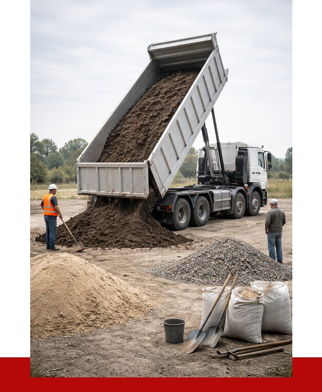 Доставка самосвалом 30 кубов в Кушве от 8725 р. | ПРОНЕРУДКшв