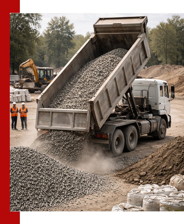 Аренда самосвала в Кушве для доставки сыпучих и нерудных материалов