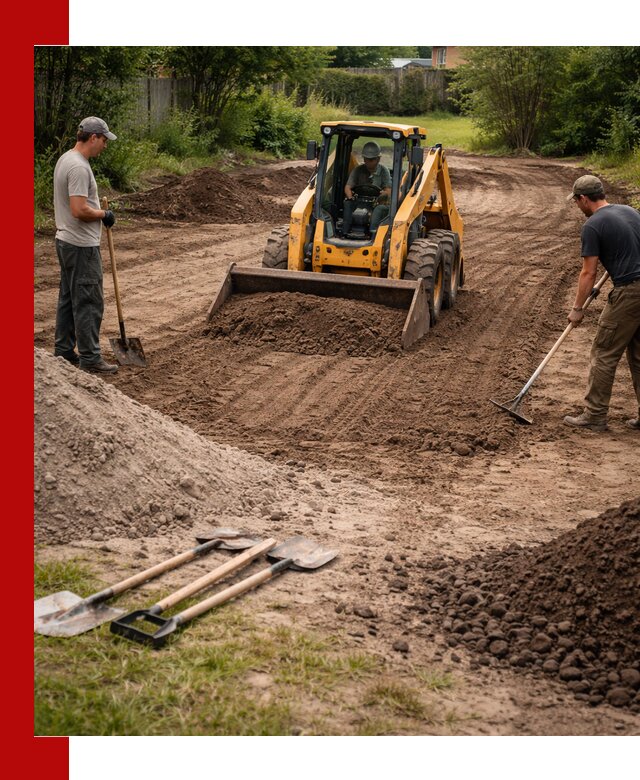 Планировка участка грунтом с вывозом и доставкой в Кушве