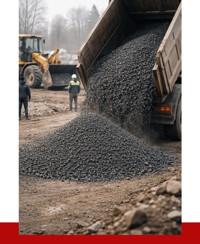 Асфальтовая крошка в Кушве с доставкой от 1848 р. | ПРОНЕРУДКшв