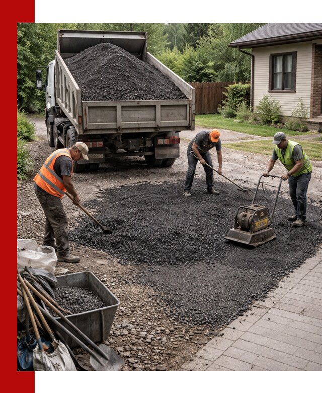 Асфальтовая крошка для двора с доставкой в Кушве